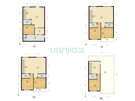裕丰八米街 6室4厅7卫 338平方