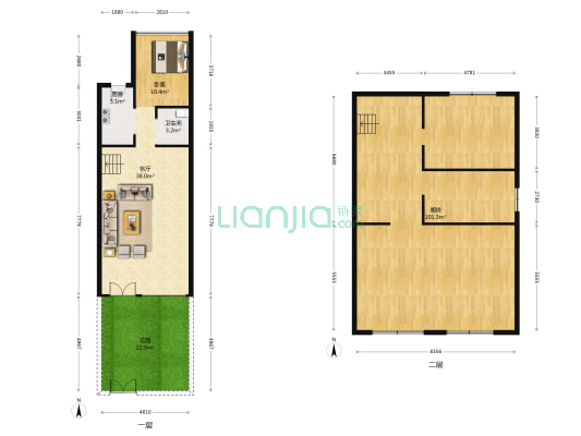 天山龍玺 1室1厅1卫 157平方