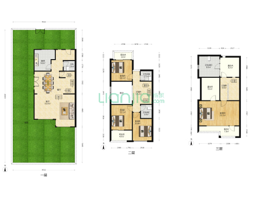 万科翠逸花园二区 4室1厅4卫 286平方