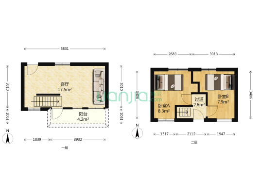 宫弄散盘 2室1厅0卫 31平方