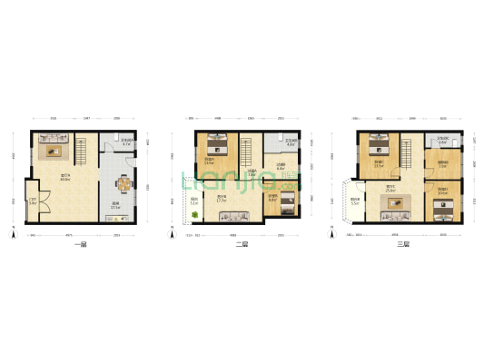 地角沙坡十四巷 4室3厅3卫 223平方