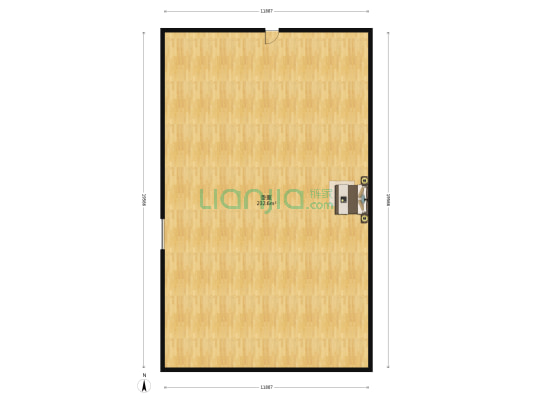 世纪花城 1室0厅0卫 99平方