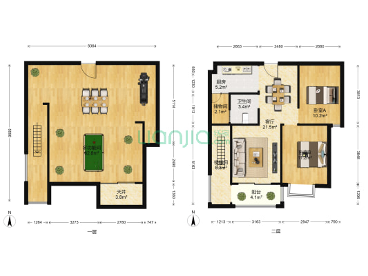 兴冶国际 3室1厅1卫 153平方