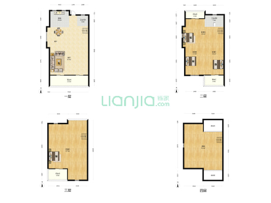 爱丁堡二期 4室1厅2卫 364平方