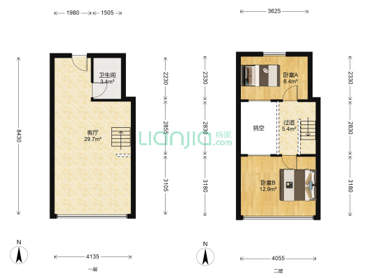 文一塘溪津门 2室1厅1卫 55平方