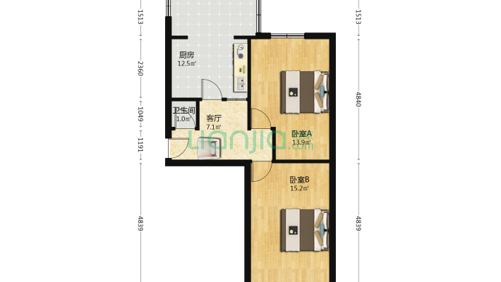 吉柴社区二手房实景图