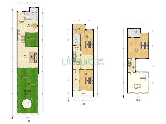 凌湖随园 4室2厅3卫 245平方