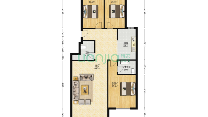 阿里山花园二手房实景图
