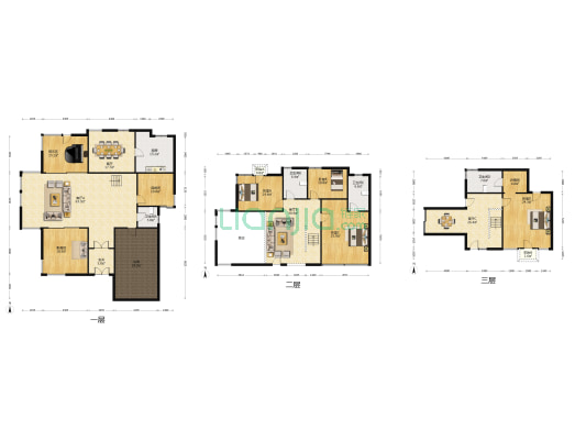 月光流域 4室4厅4卫 377平方