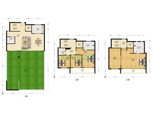 绿城西溪云庐 4室1厅4卫 269平方