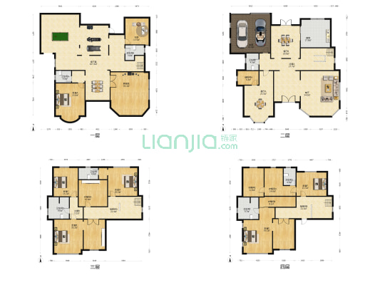 豪门府邸 7室3厅7卫 617平方