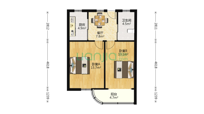 龙南七村二手房实景图