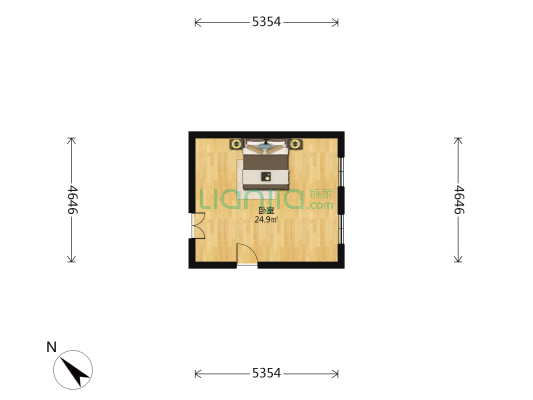 新中美里 1室0厅0卫 24平方