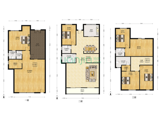学苑小区 6室1厅6卫 249平方