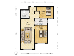 K2狮子城   小区中间位置  采光 视野好，有房本-涿州K2狮子城南区户型图