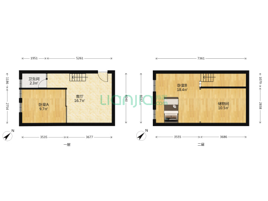 中山大道 2室1厅1卫 40平方