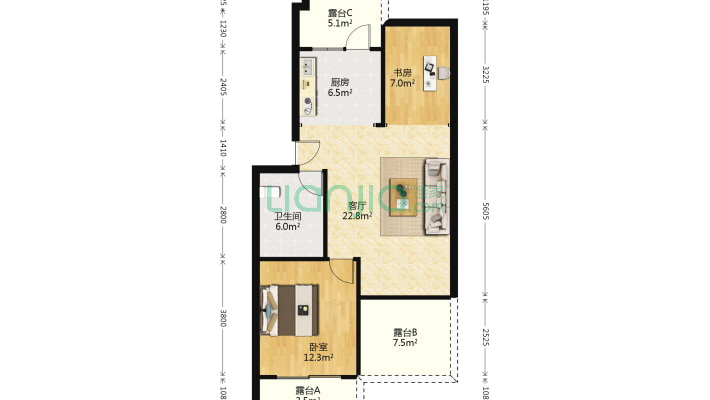 盛和家园二手房实景图