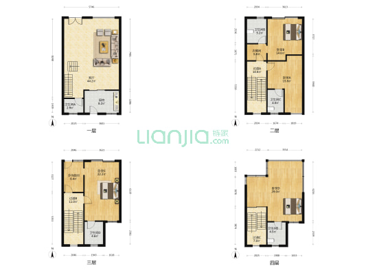 碧桂园凤凰城凤林苑 5室1厅5卫 200平方