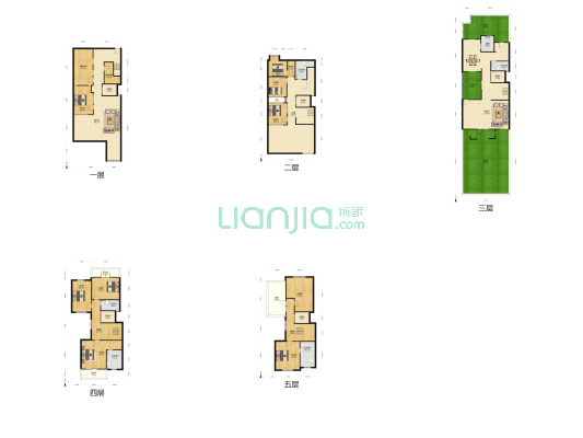 保利二十四院 8室2厅5卫 358平方