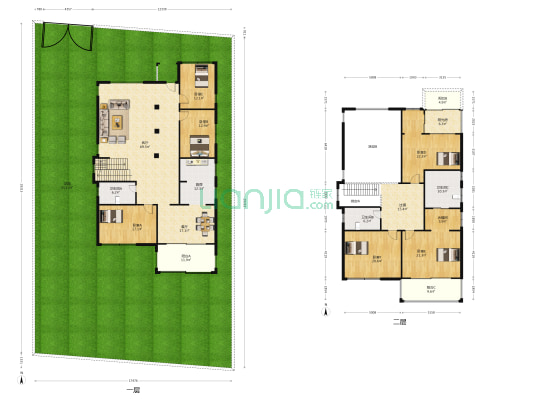 南航海岸华墅 6室2厅3卫 279平方