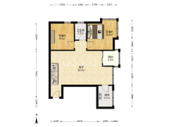 此房是电梯两房新装修 业主诚意放卖-东莞翠堤湾畔商住楼户型图