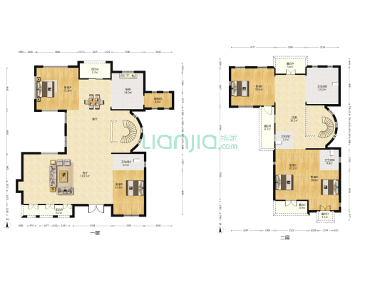 贵安汤泉一品 5室1厅4卫 330平方