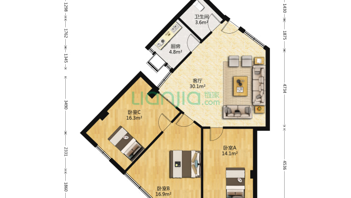 新华路277号二手房实景图