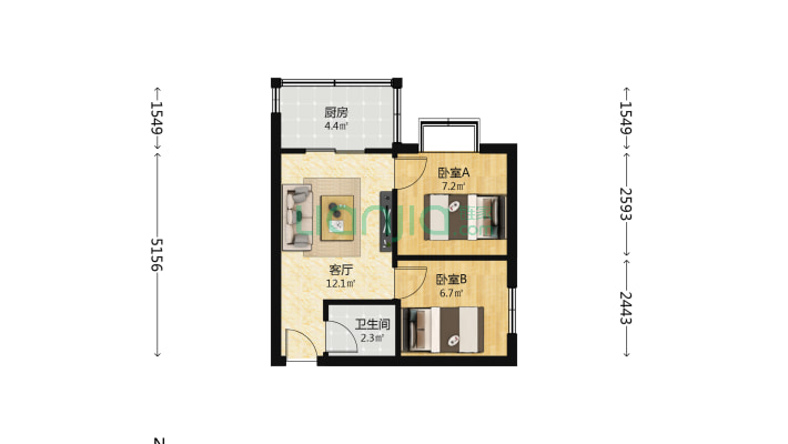 新雅中街69号二手房实景图