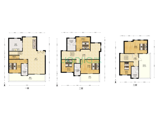 碧桂园天汇 6室1厅4卫 241平方