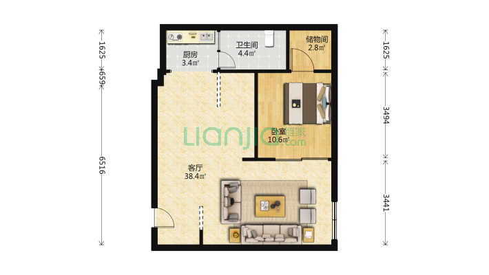 同泽公寓二手房实景图