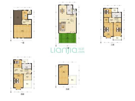 娄江雅苑 6室1厅3卫 275平方