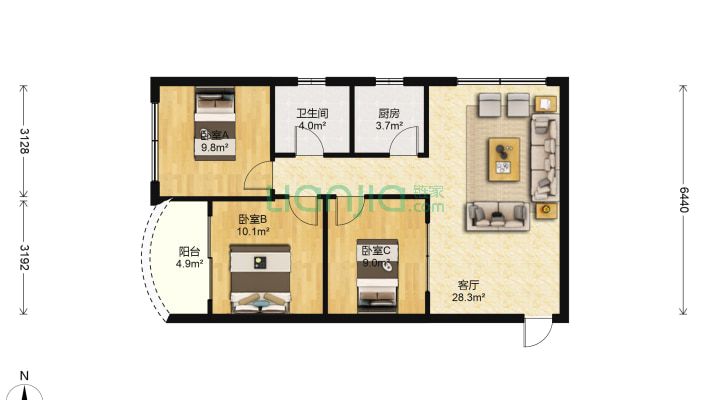 永安大厦二手房实景图