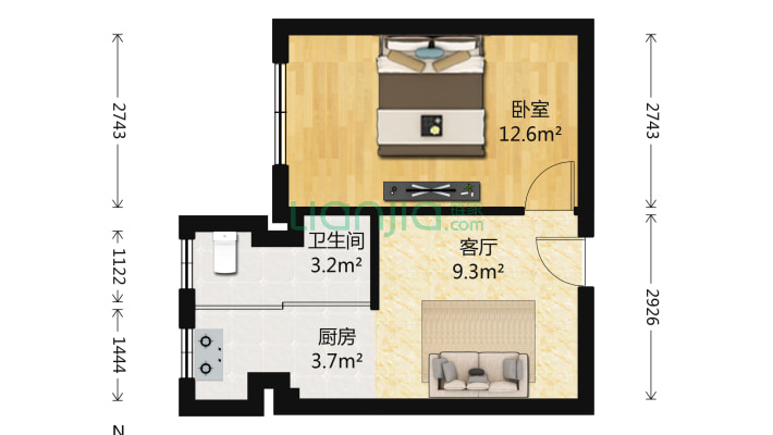 城管楼二手房实景图