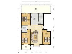 惠友万悦城(涿州) 3室2厅 南 北-涿州惠友万悦城(涿州)户型图