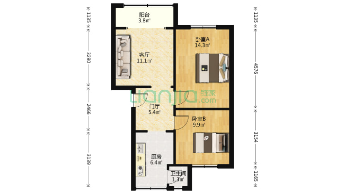 西安中路92号二手房实景图