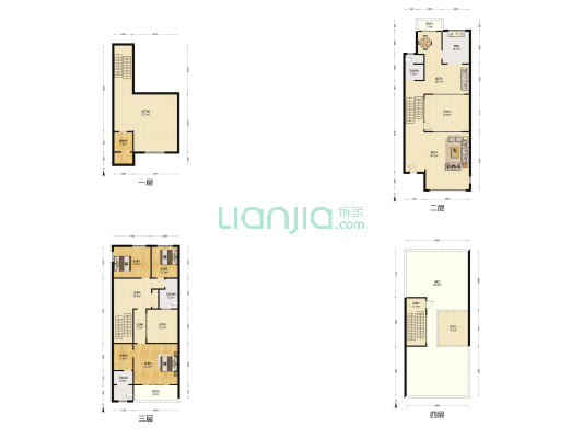 国信自然天城 3室2厅3卫 295平方