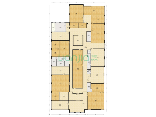 金林大厦 10室7厅8卫 1350平方