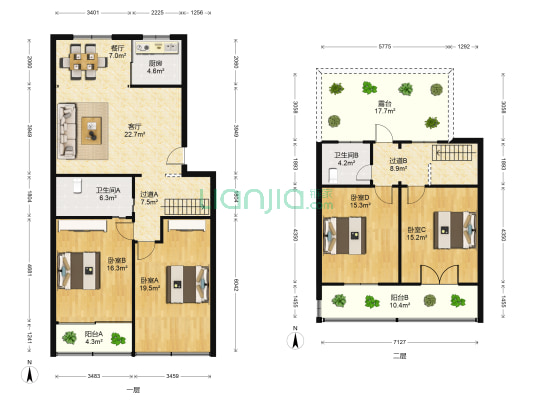 体育西路178号 4室2厅2卫 152平方