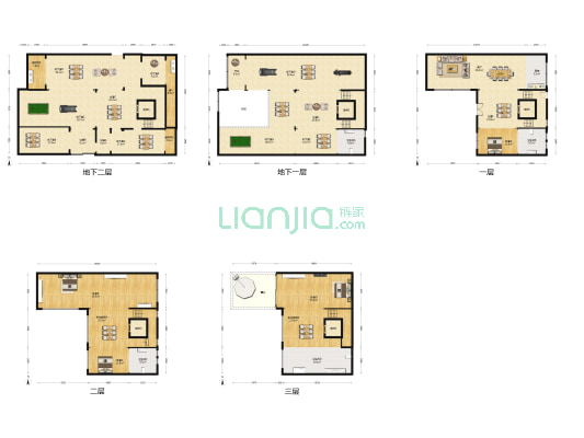 优山美地D区 6室1厅4卫 417平方