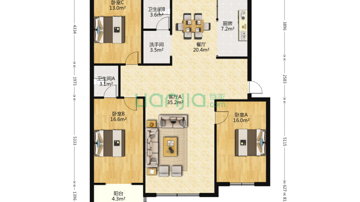 马皇庙18号二手房实景图