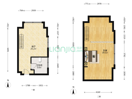 锦艺SOHO 1室1厅1卫 47平方