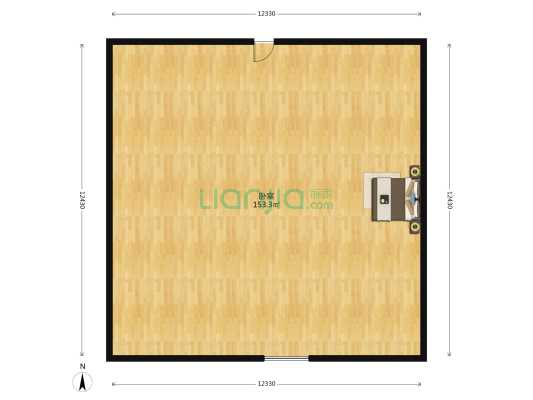 美庐花园 1室0厅0卫 190平方
