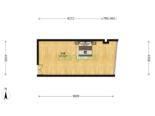升龙又一城商业广场 1室0厅0卫 65平方