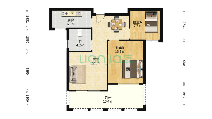 金苑二手房实景图