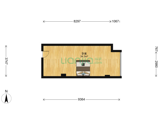 优博1999 1室0厅0卫 49平方