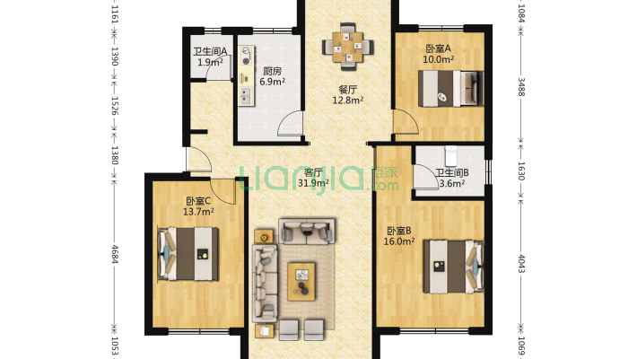 东城小区二手房实景图