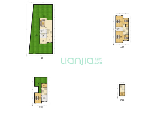 阳光假日 5室2厅3卫 224平方