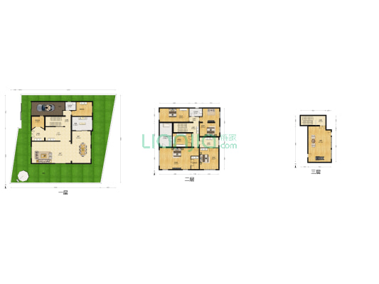 太利花园 4室2厅3卫 336平方