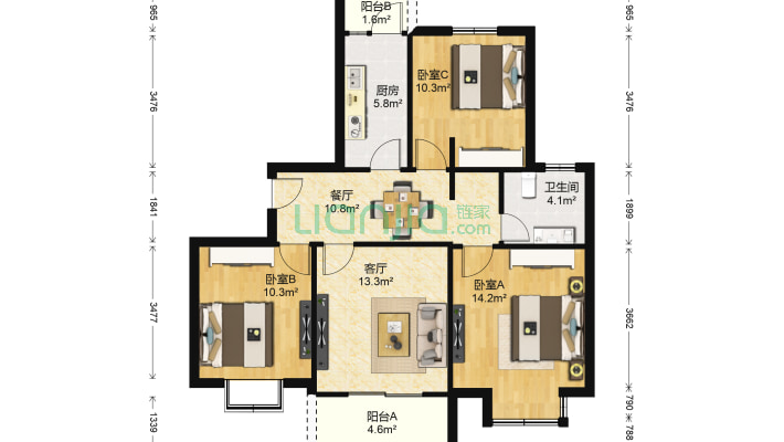 高行绿洲(三期)二手房实景图