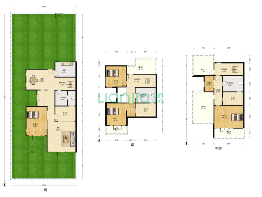 海尔产城创原乡小镇 4室2厅3卫 235平方
